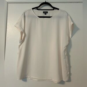 Jones New York Cream Blouse